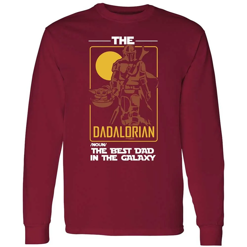 The Dadalorian The Best Dad In The Galaxy - Cardinal Red - 7