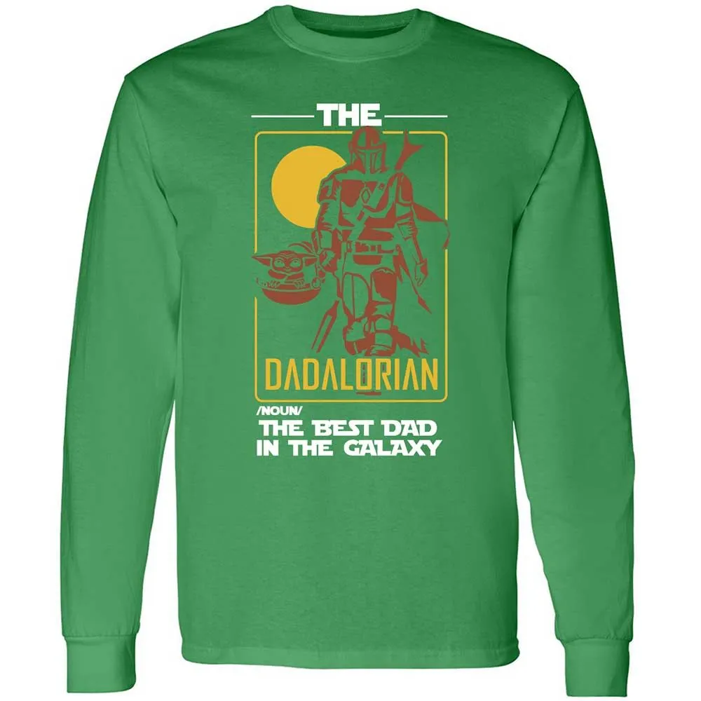 The Dadalorian The Best Dad In The Galaxy - Irish Green - 10