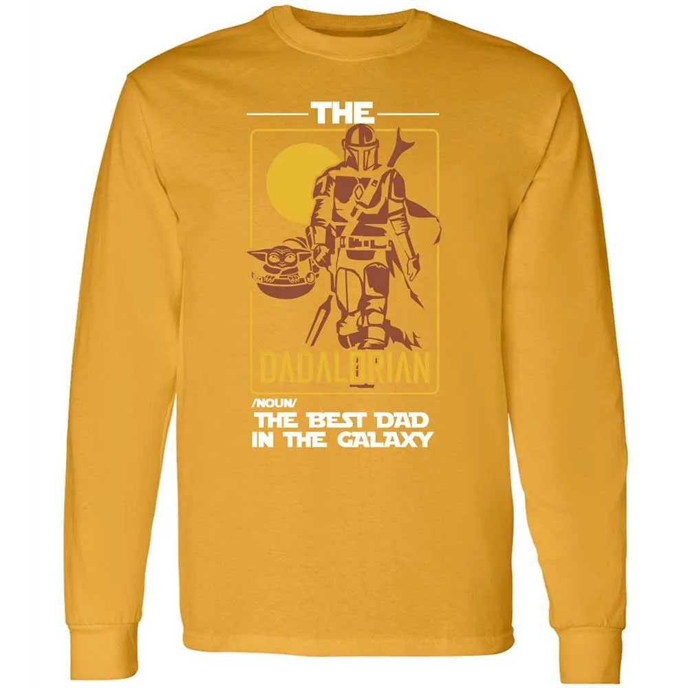 The Dadalorian The Best Dad In The Galaxy - Gold - 13
