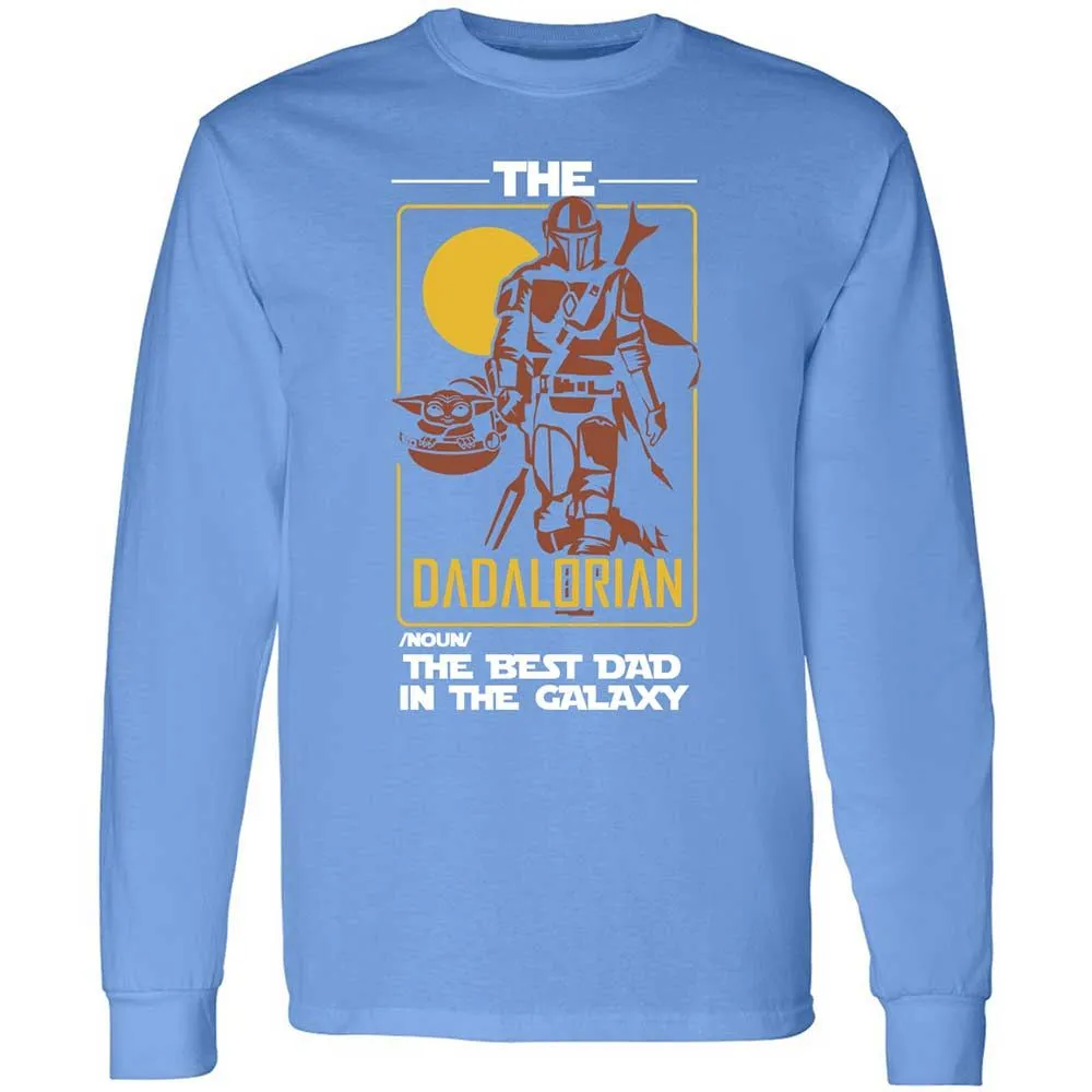 The Dadalorian The Best Dad In The Galaxy - Carolina Blue - 15