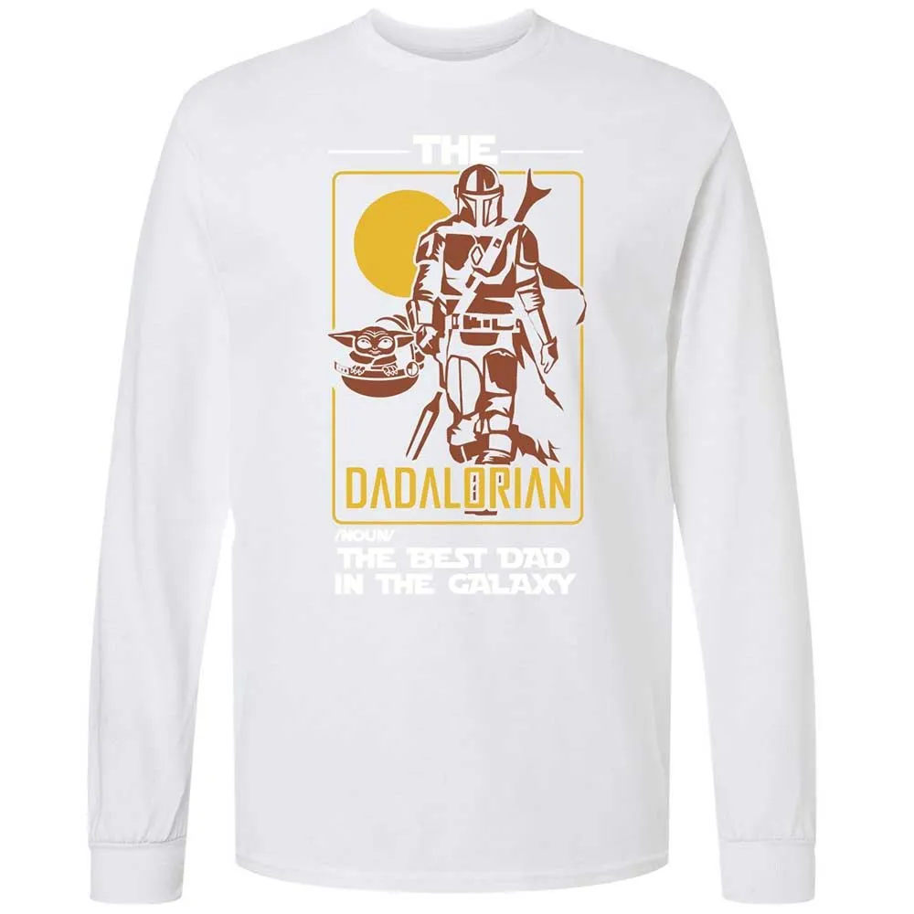 The Dadalorian The Best Dad In The Galaxy - White - 17
