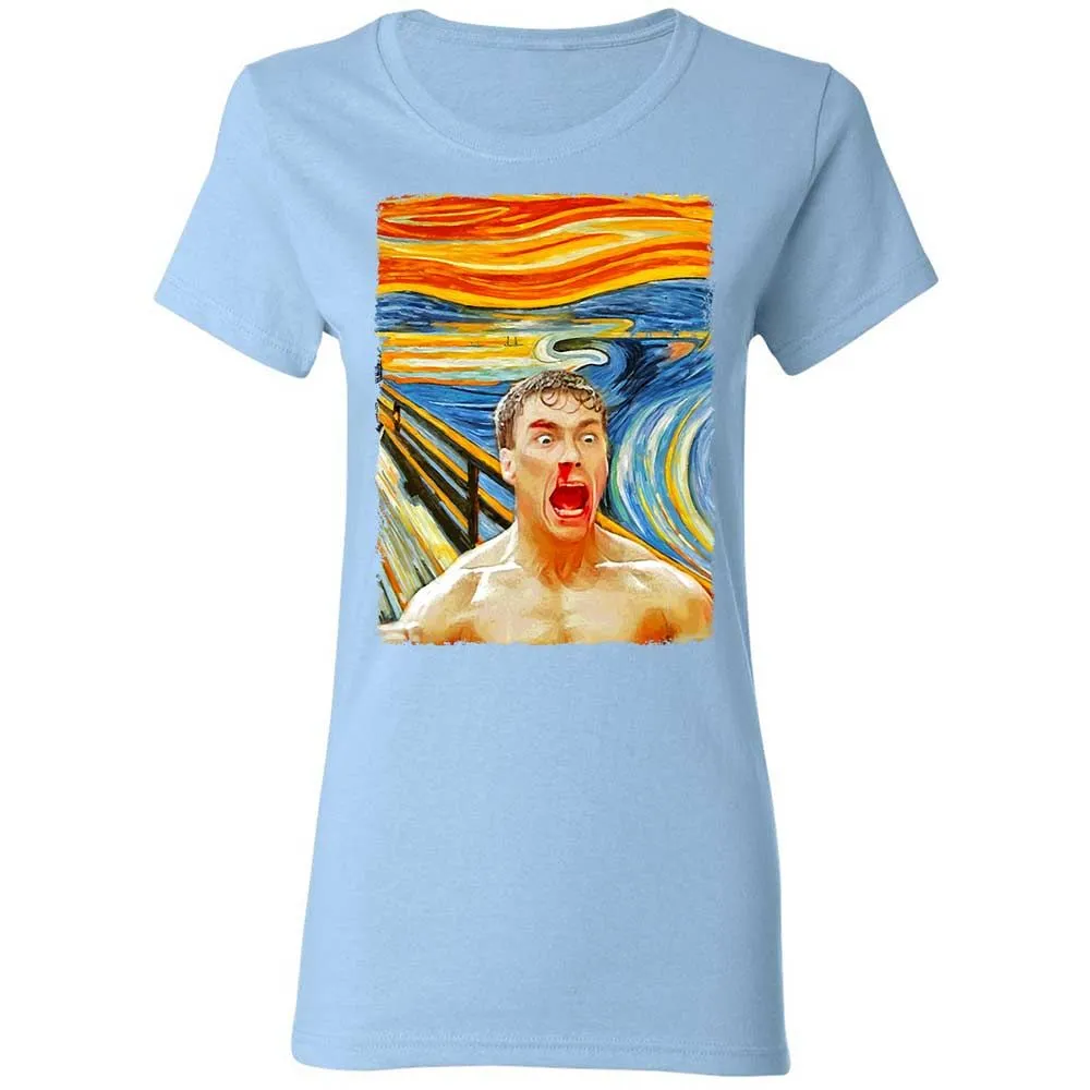 Women's T-Shirt - H1BC9H4F - Light Blue - 13
