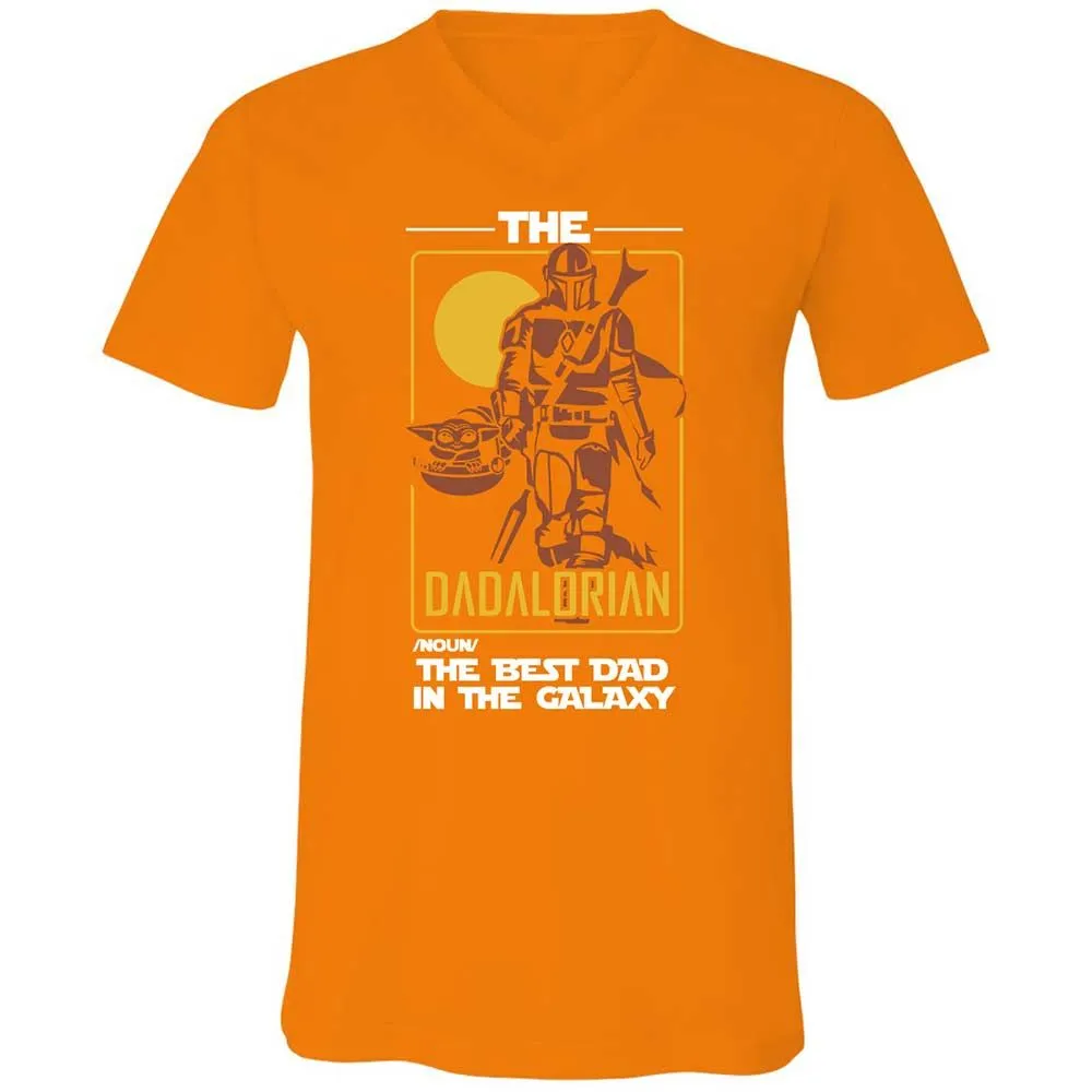 The Dadalorian The Best Dad In The Galaxy - Orange - 12