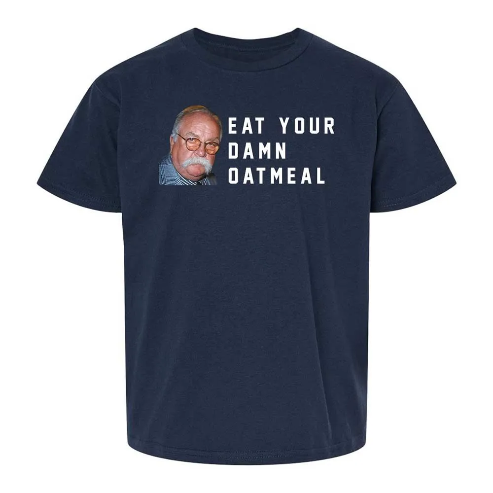 Eat Your Damn Oatmeal - Navy - 2