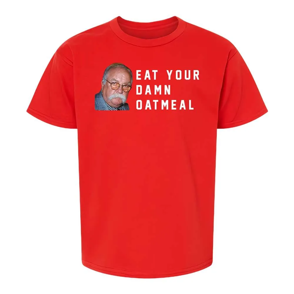 Eat Your Damn Oatmeal - Red - 8