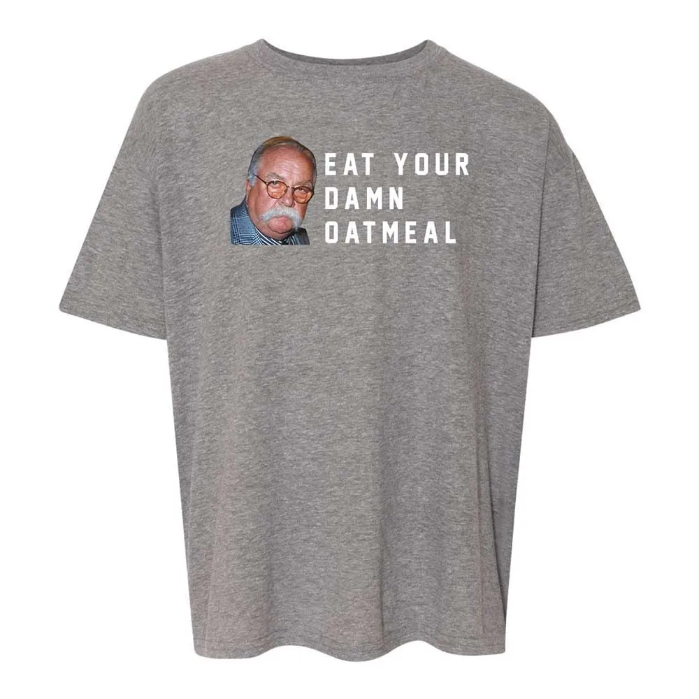 Eat Your Damn Oatmeal - Graphite Heather - 12