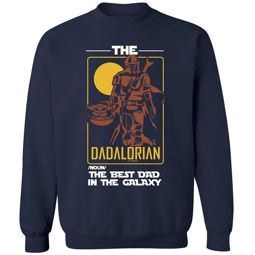 The Dadalorian The Best Dad In The Galaxy - Navy - 2