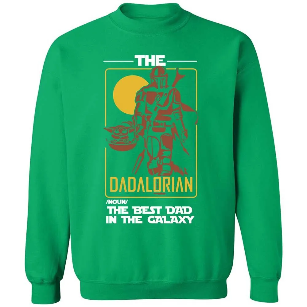 The Dadalorian The Best Dad In The Galaxy - Irish Green - 13
