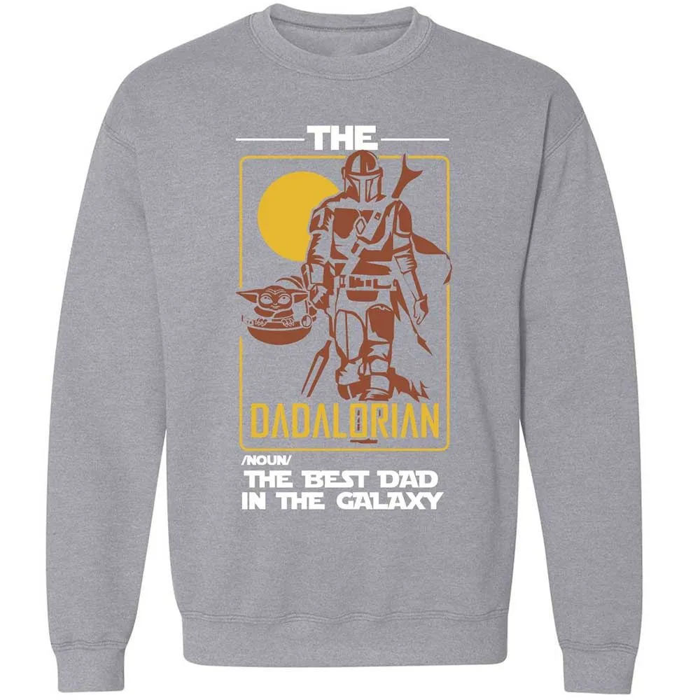 The Dadalorian The Best Dad In The Galaxy - Sport Grey - 17