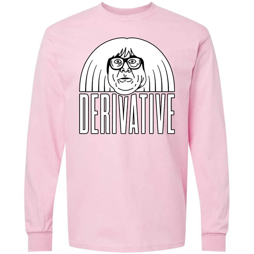 Long Sleeve T-Shirt - LPUYF6TJ - Light Pink - 16