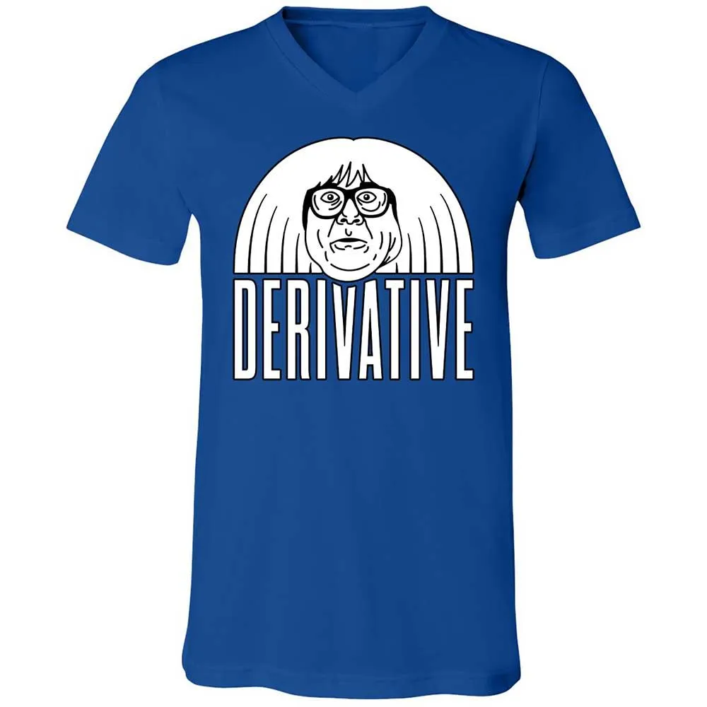 Unisex V-Neck T-Shirt - NCKZ2BPV - True Royal - 4