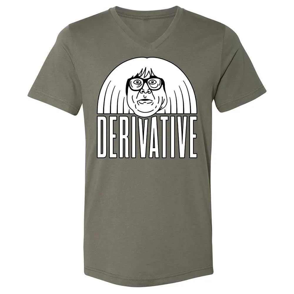Unisex V-Neck T-Shirt - NCKZ2BPV - Military Green - 11