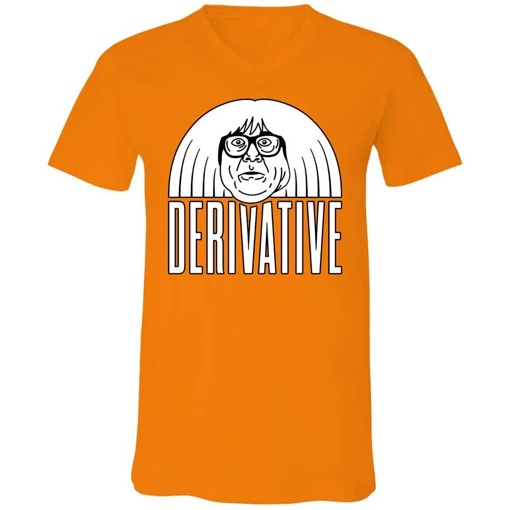 Unisex V-Neck T-Shirt - NCKZ2BPV - Orange - 12