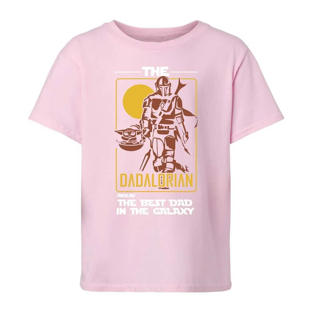 The Dadalorian The Best Dad In The Galaxy - Light Pink - 7