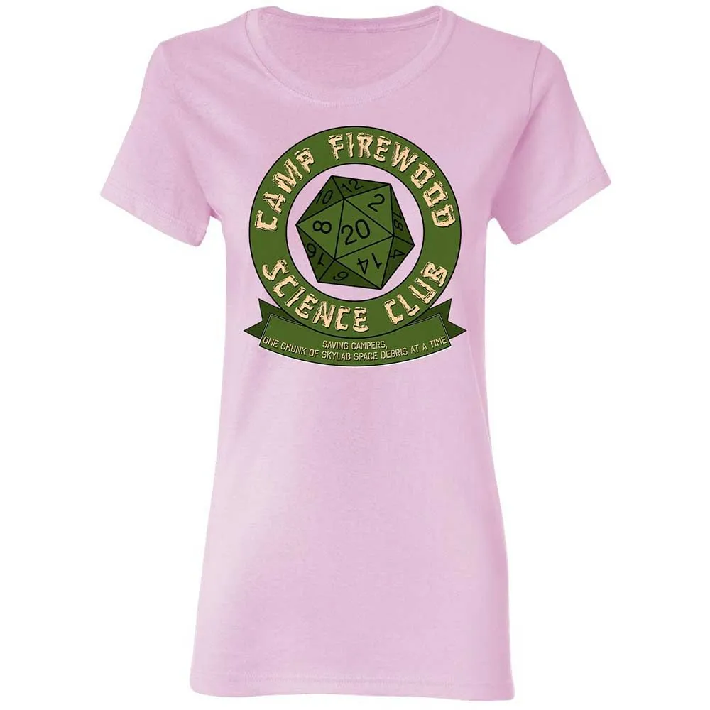 Camp Firewood Science Club - Light Pink - 3