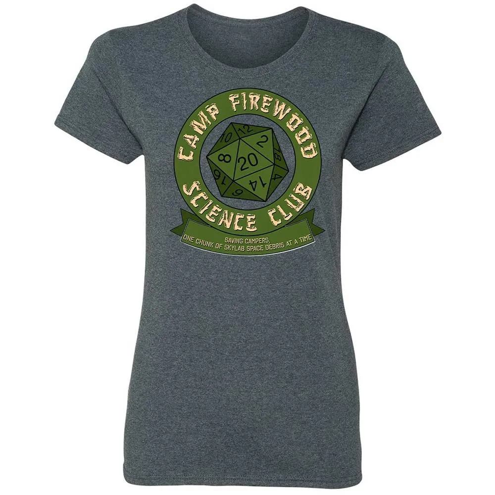 Camp Firewood Science Club - Dark Heather - 16