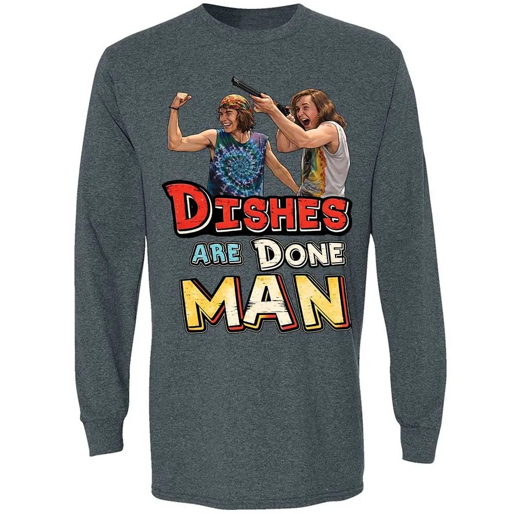 Long Sleeve T-Shirt - VQRUSN7N - Dark Heather - 5