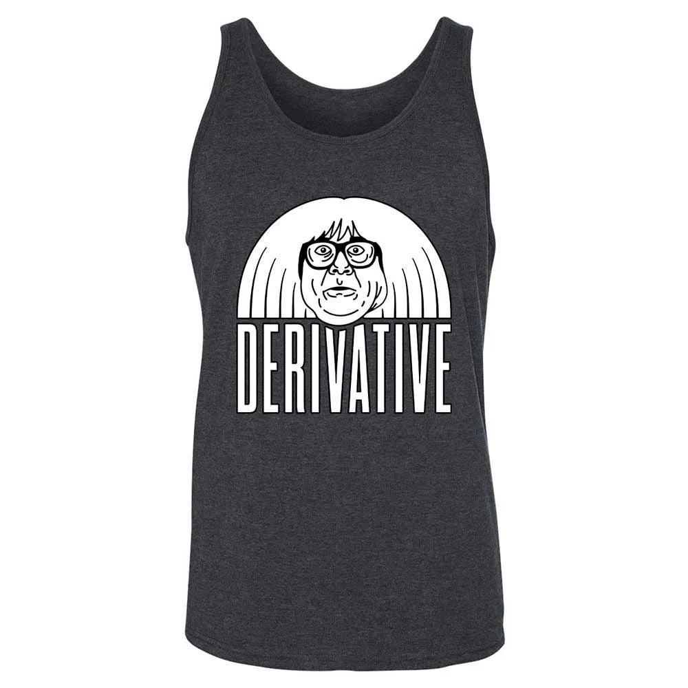 Unisex Jersey Tank - 1YQ4W648 - Dark Grey Heather - 5