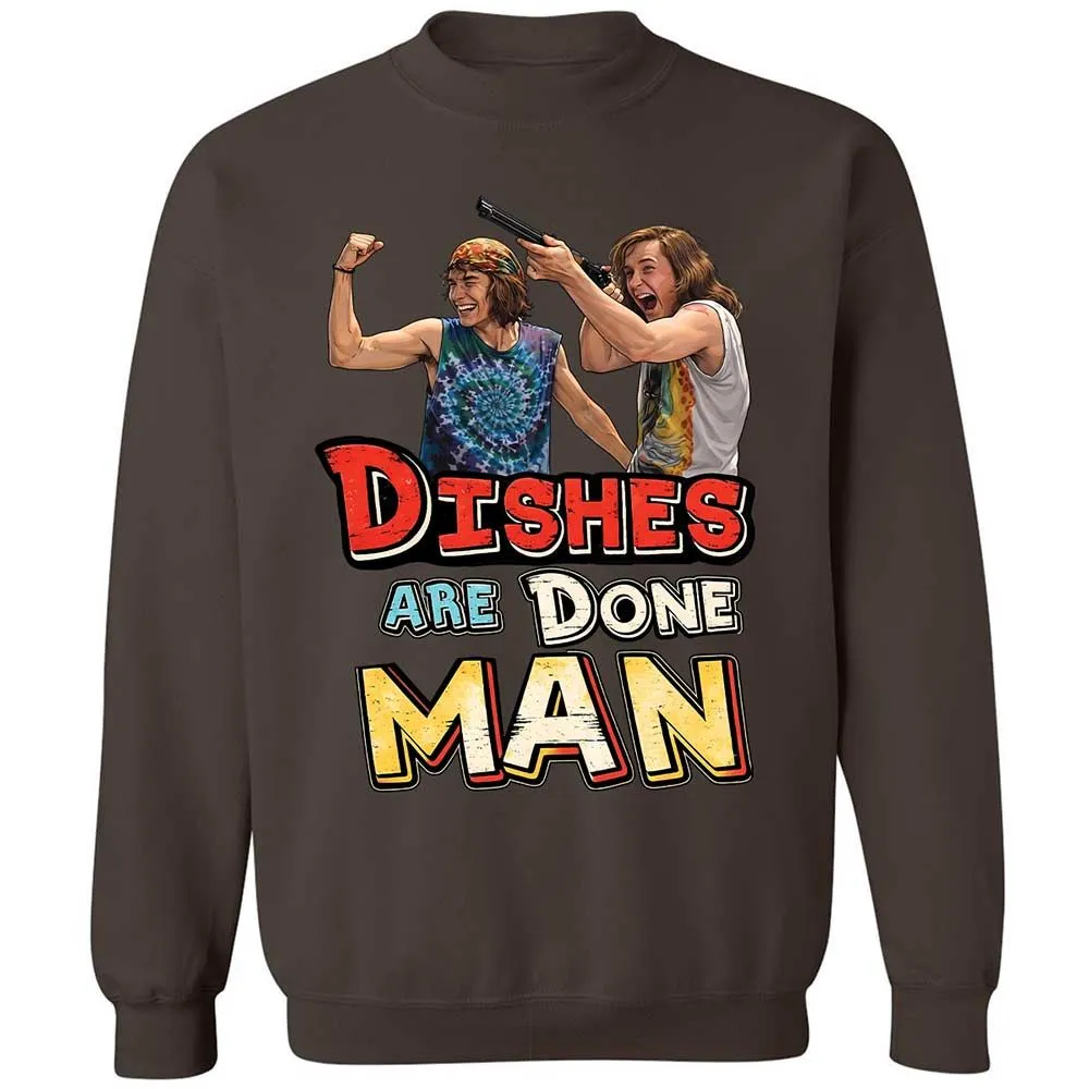 Classic Unisex Sweatshirt - FZUNHL9V - Dark Chocolate - 4
