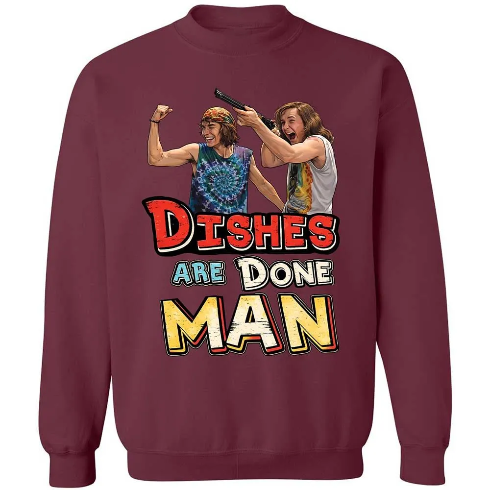 Classic Unisex Sweatshirt - FZUNHL9V - Maroon - 8