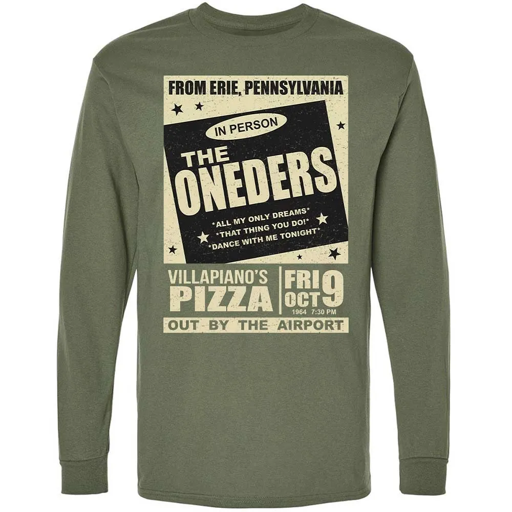 Long Sleeve T-Shirt - VXYUKQK4 - Military Green - 9