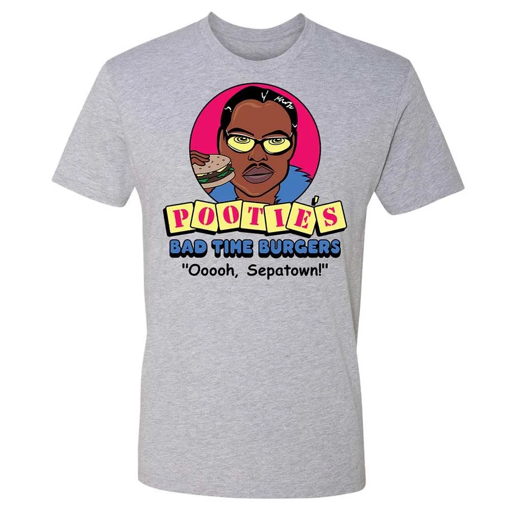 Pootie's Bad Time Burgers - Heather Grey - 2
