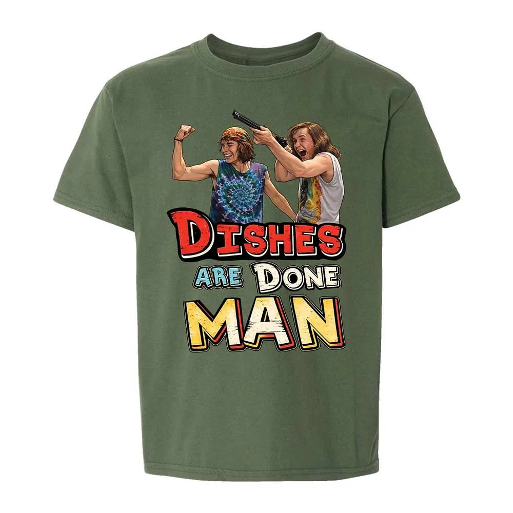Kids T-Shirt - 64SY8T37 - Military Green - 19
