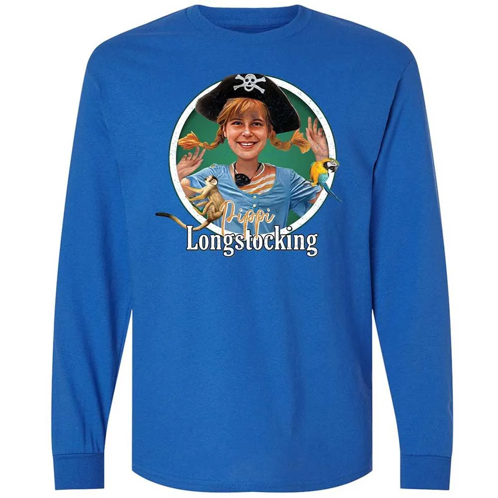 Long Sleeve T-Shirt - QUQ1PT24 - Royal - 3