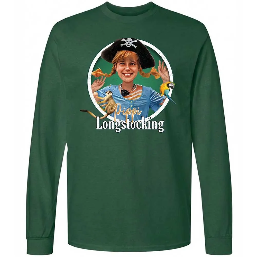 Long Sleeve T-Shirt - QUQ1PT24 - Forest Green - 4
