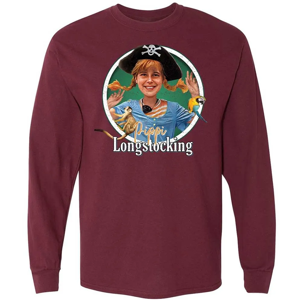 Long Sleeve T-Shirt - QUQ1PT24 - Maroon - 6