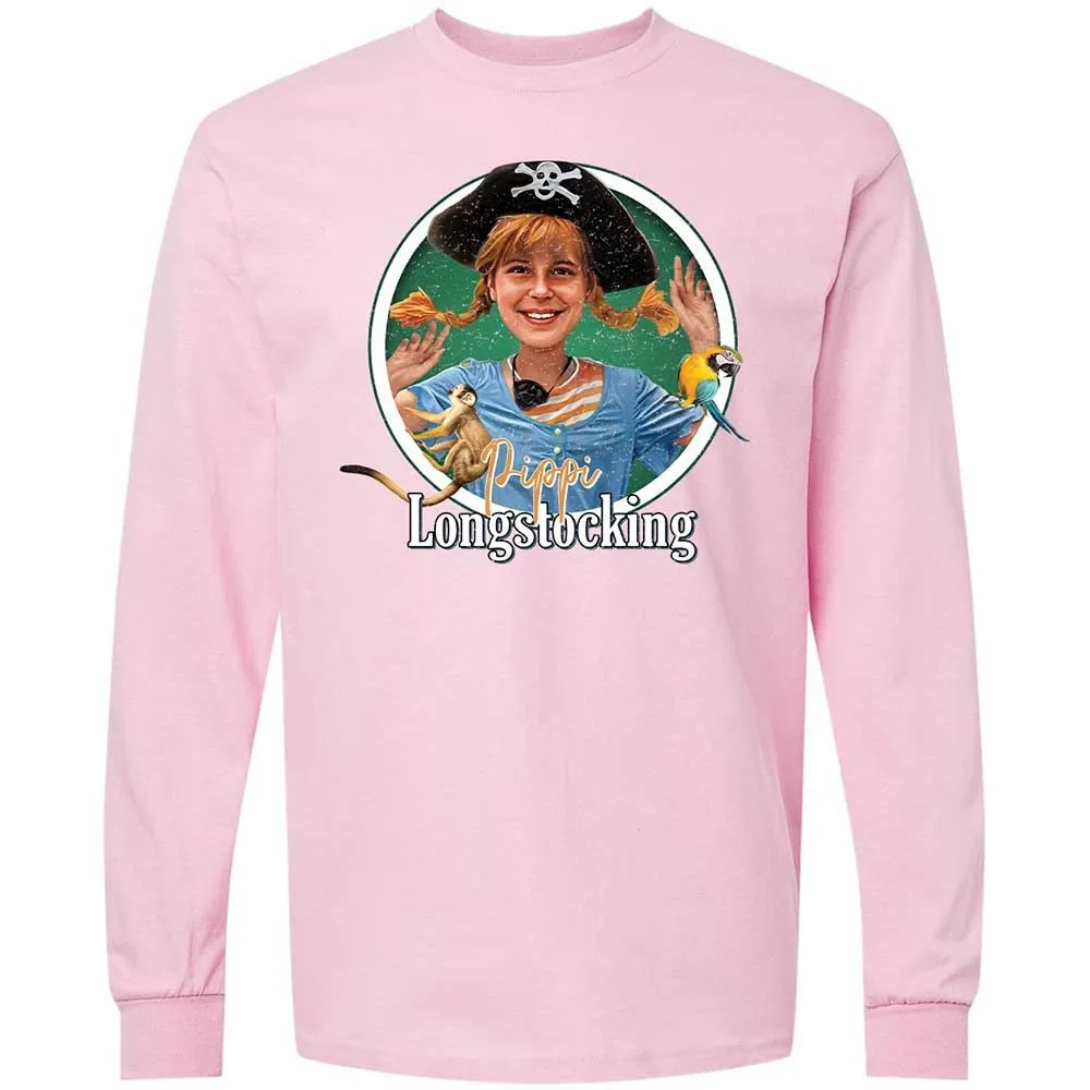 Long Sleeve T-Shirt - QUQ1PT24 - Light Pink - 16