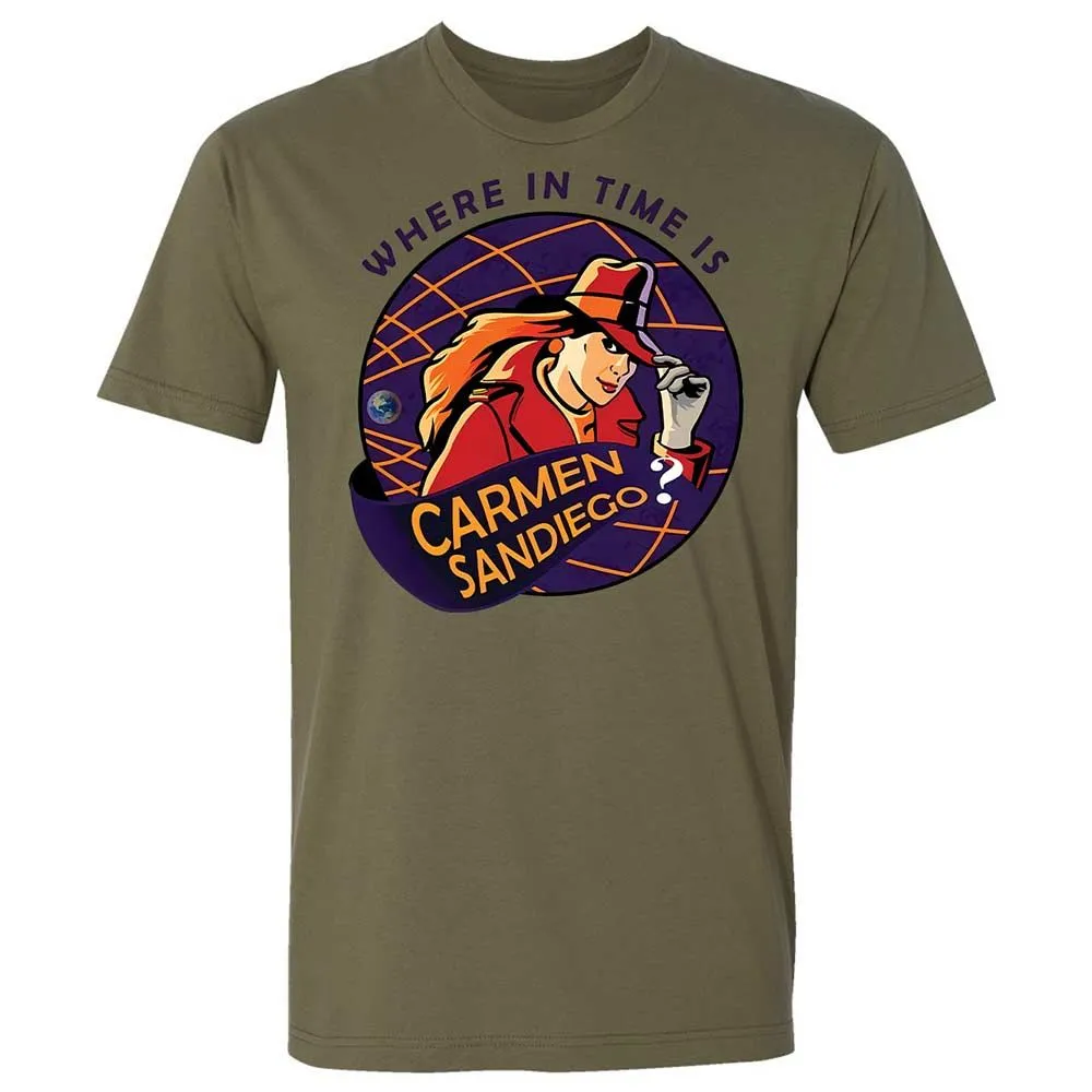 Where in Time Is Carmen Sandiego - Military Green - 12