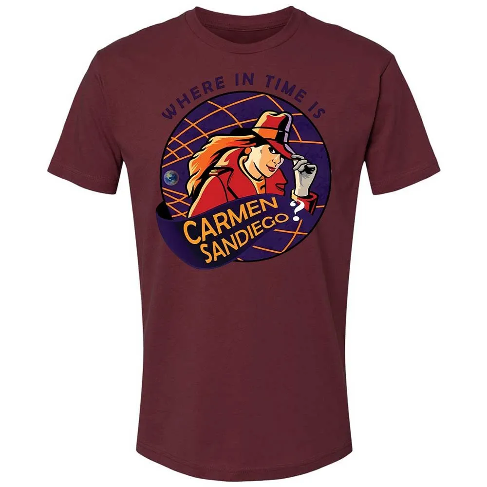 Where in Time Is Carmen Sandiego - Maroon - 19
