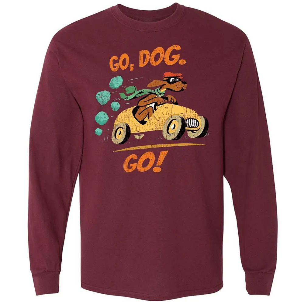 Long Sleeve T-Shirt - Y7CJBYHL - Maroon - 6