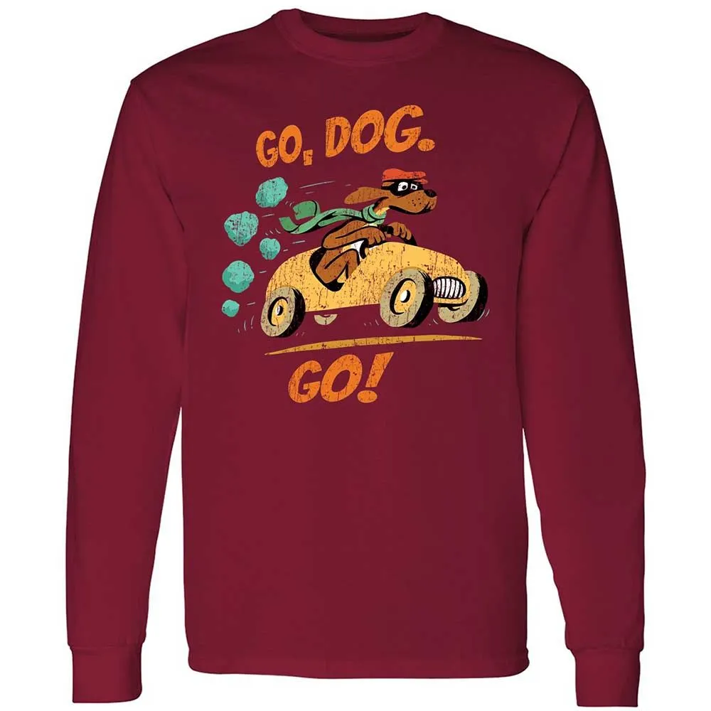 Long Sleeve T-Shirt - Y7CJBYHL - Cardinal Red - 7