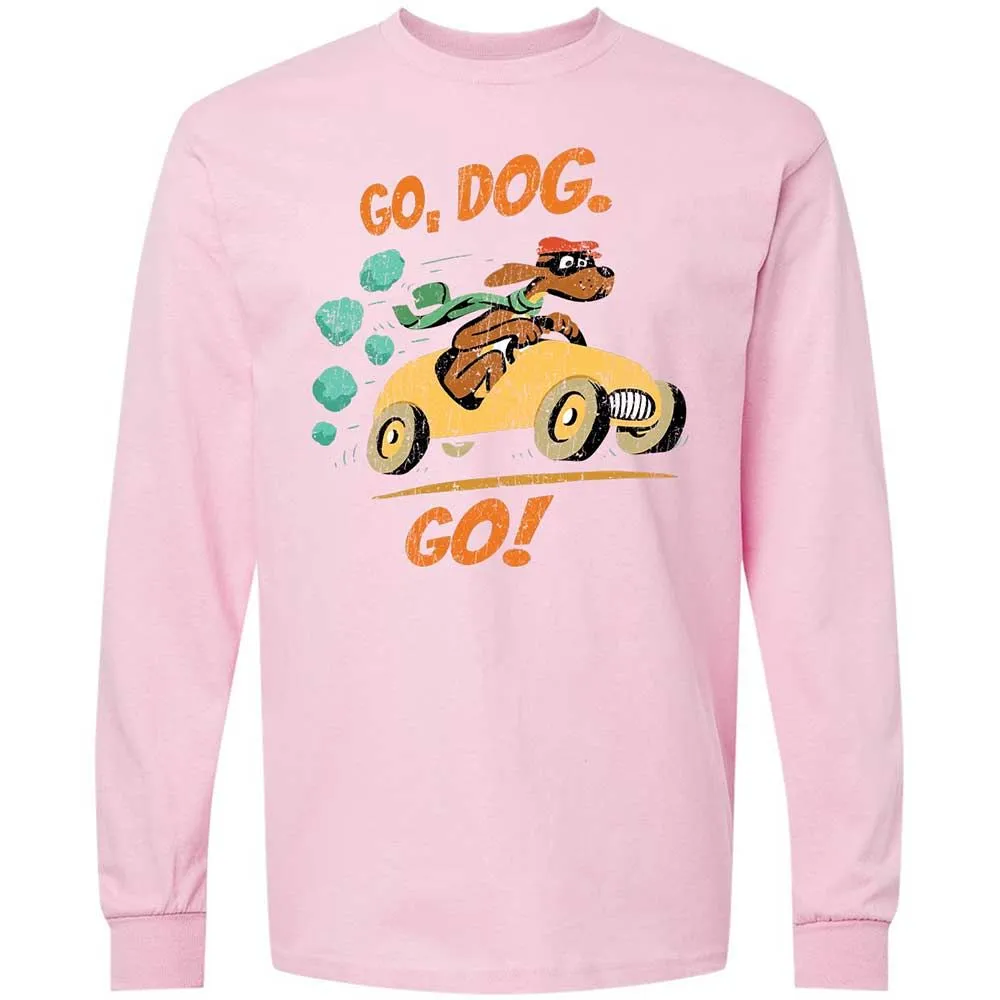 Long Sleeve T-Shirt - Y7CJBYHL - Light Pink - 16