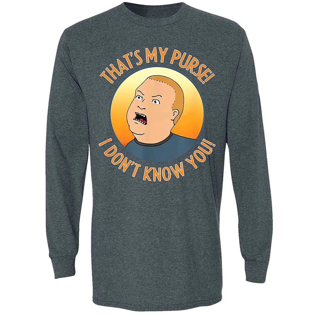 Long Sleeve T-Shirt - 8J4T35N7 - Dark Heather - 5