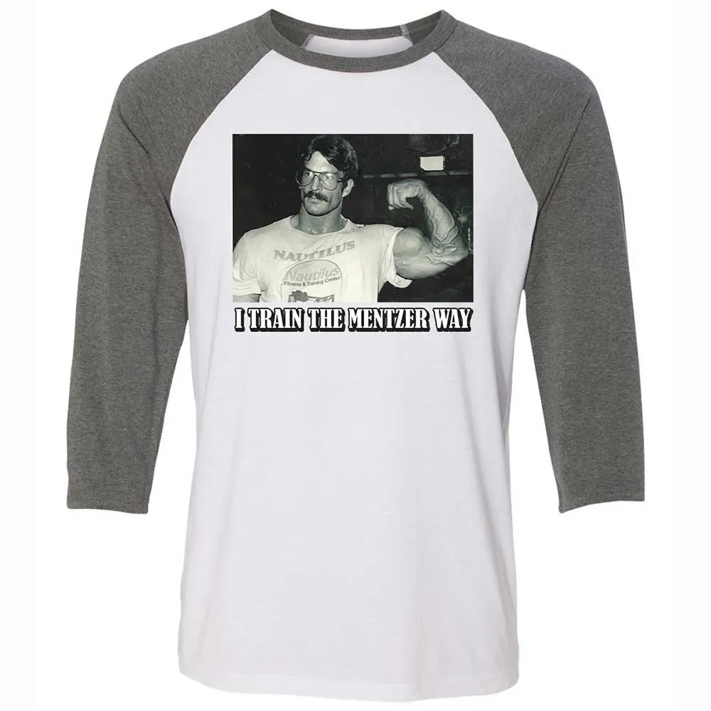 Unisex 3/4 Baseball Tee - A8YLVXX5 - White/Deep Heather - 11