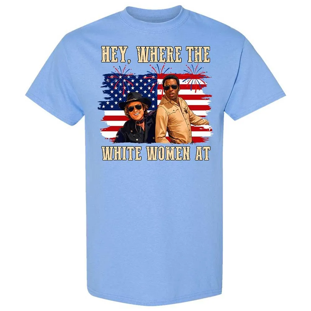 Hey Where The White At - Carolina Blue - 4