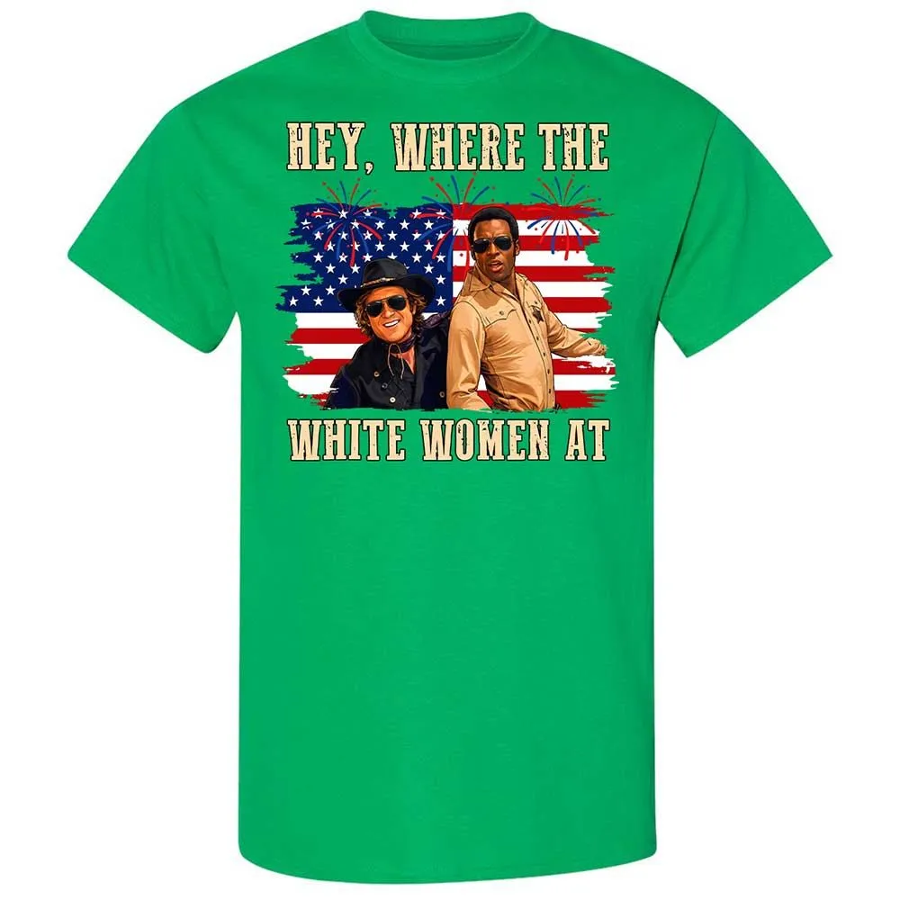 Hey Where The White At - Irish Green - 10