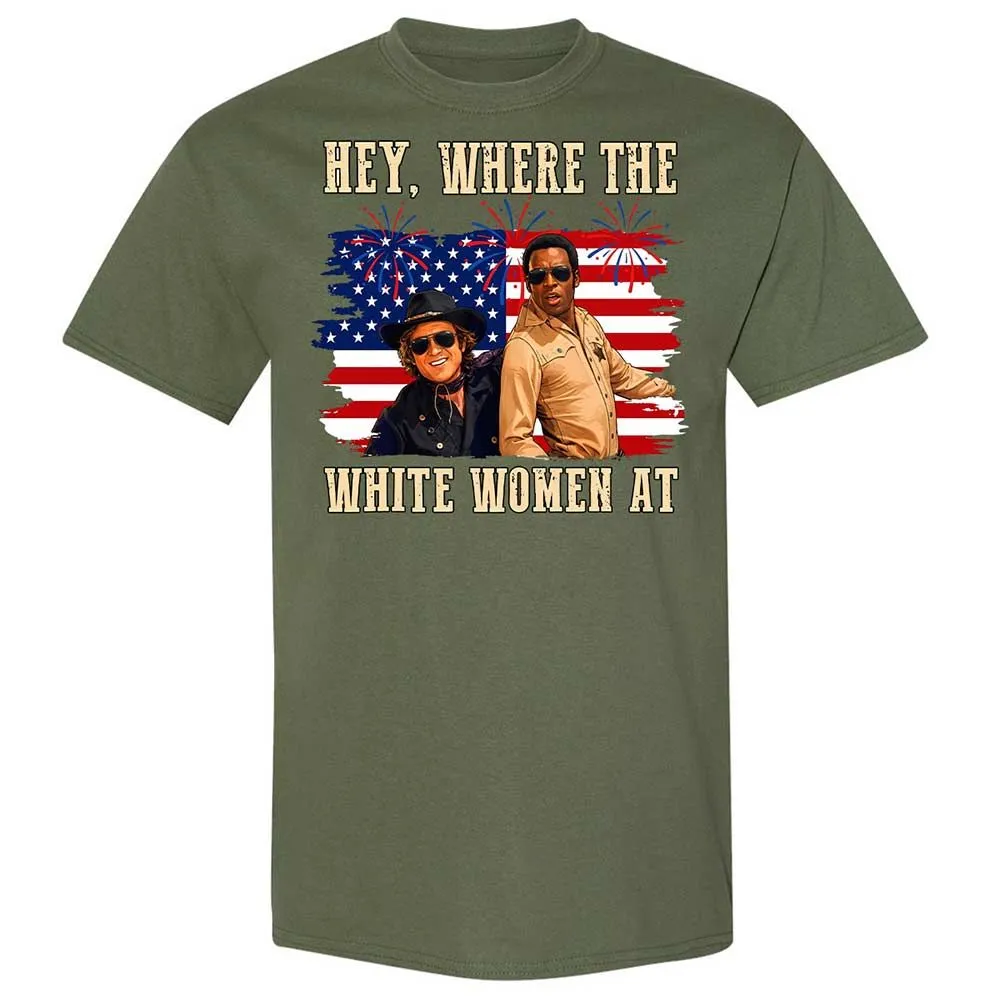 Hey Where The White At - Military Green - 11