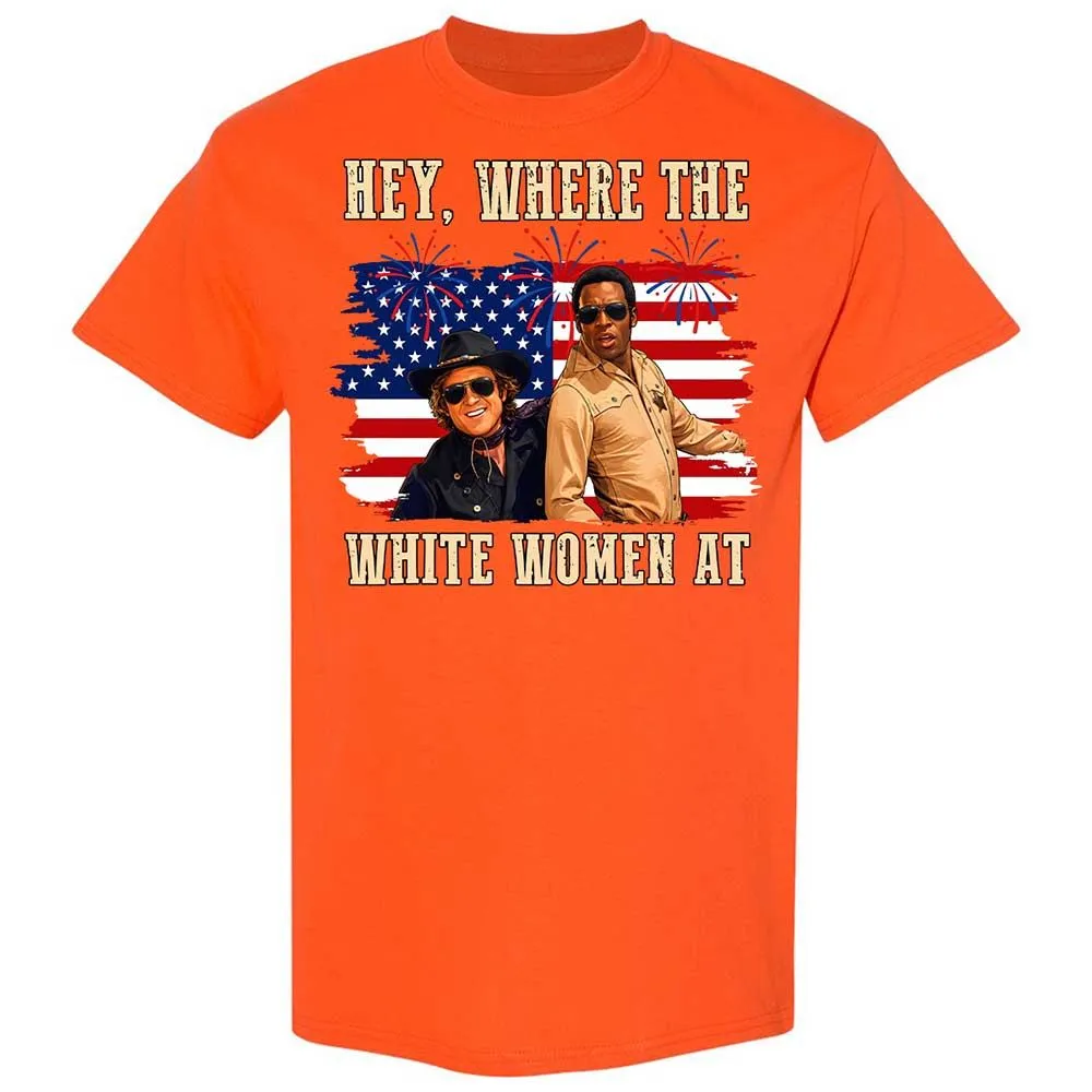 Hey Where The White At - Orange - 14