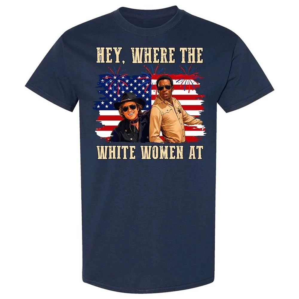 Hey Where The White At - Navy - 16