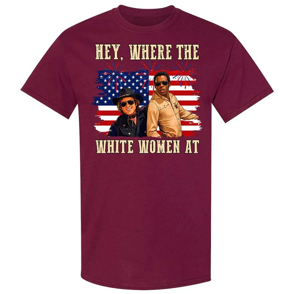 Hey Where The White At - Maroon - 21
