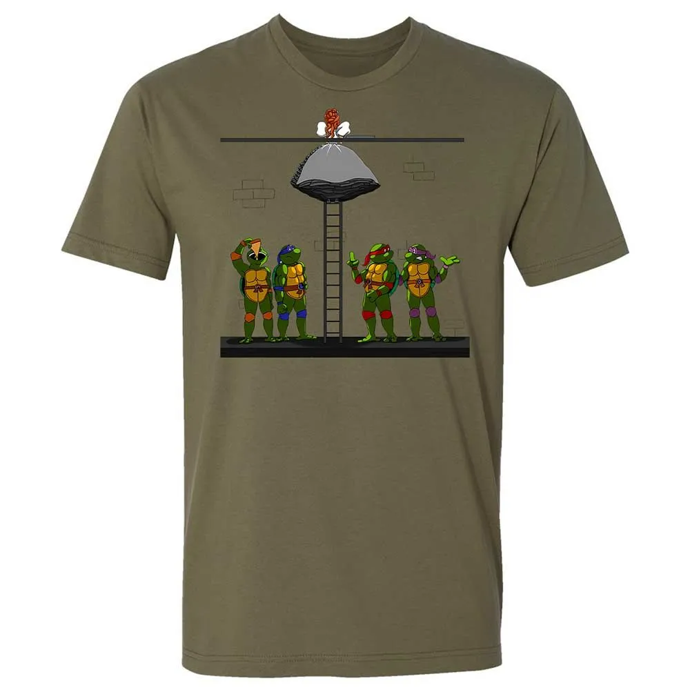 I've Been Dreaming of a Turtle's Kiss - Military Green - 12