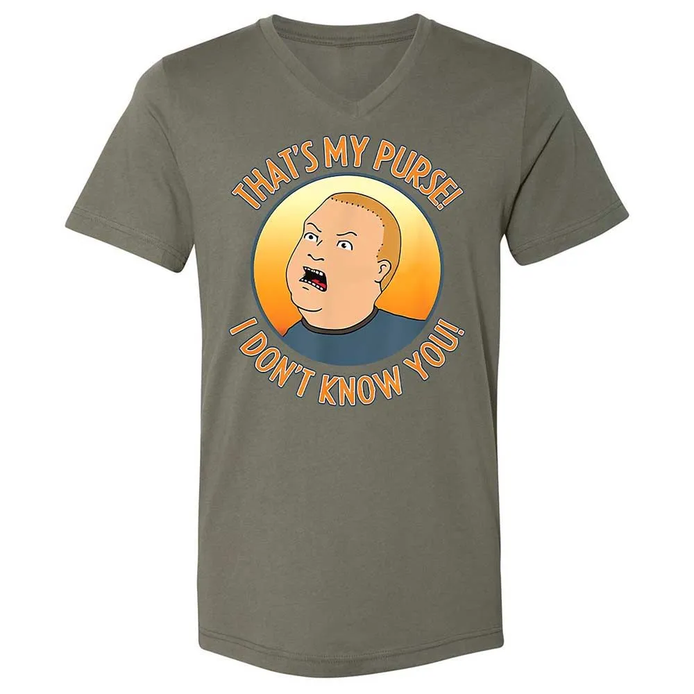 Unisex V-Neck T-Shirt - L65EFU6R - Military Green - 11