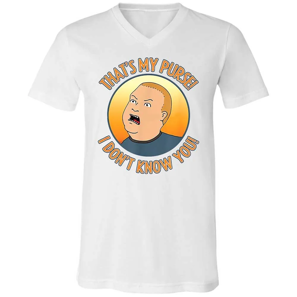 Unisex V-Neck T-Shirt - L65EFU6R - White - 16