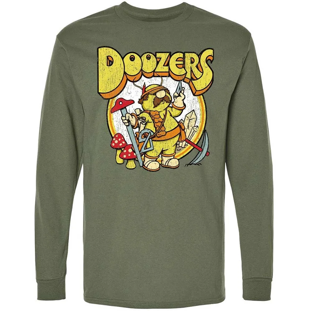 Long Sleeve T-Shirt - TRZ1J6H6 - Military Green - 9