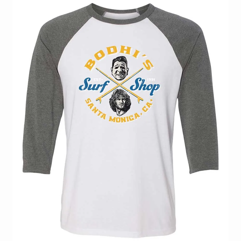 Unisex 3/4 Baseball Tee - 9TD2VPBW - White/Deep Heather - 11