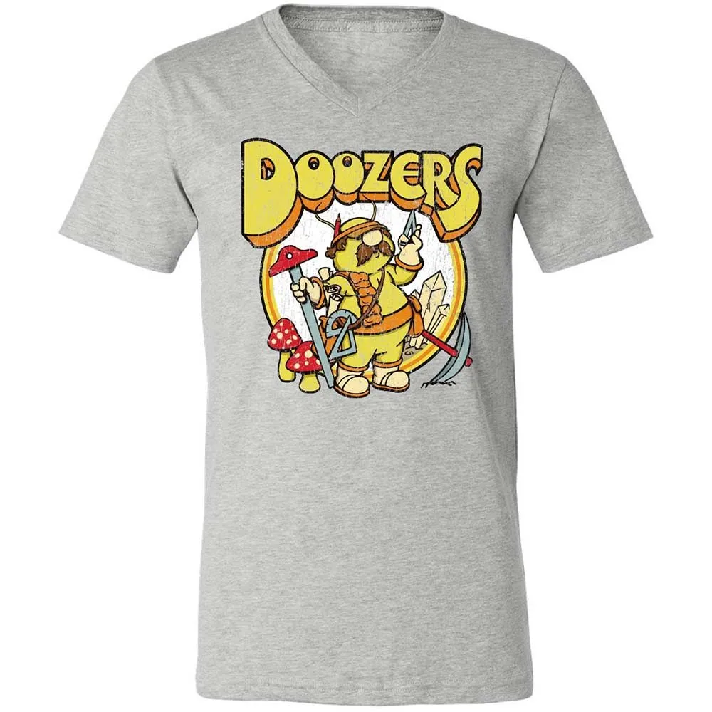 Unisex V-Neck T-Shirt - KM9LWY4G - Athletic Heather - 15